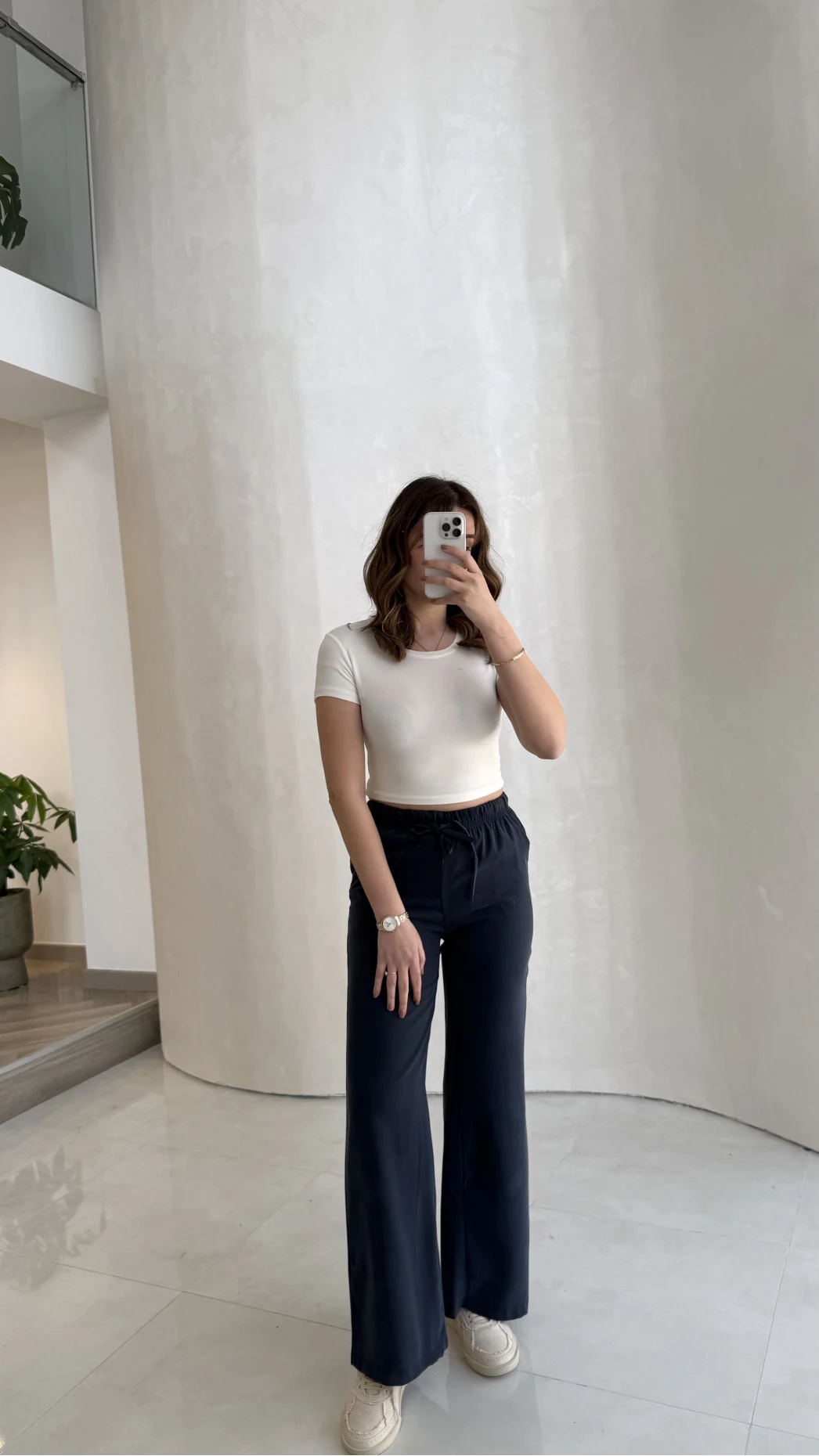 Lorenzo Beli Lastikli Modal Pantolon - Lacivert - Kod: 4044