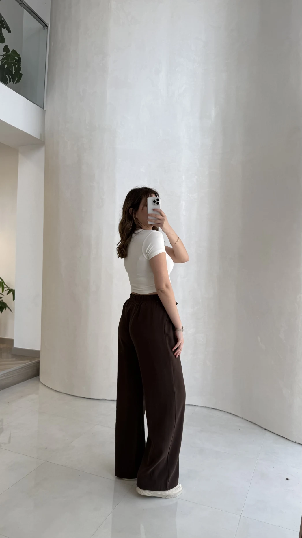 Lorenzo Beli Lastikli Modal Pantolon - Kahverengi - Kod: 4044