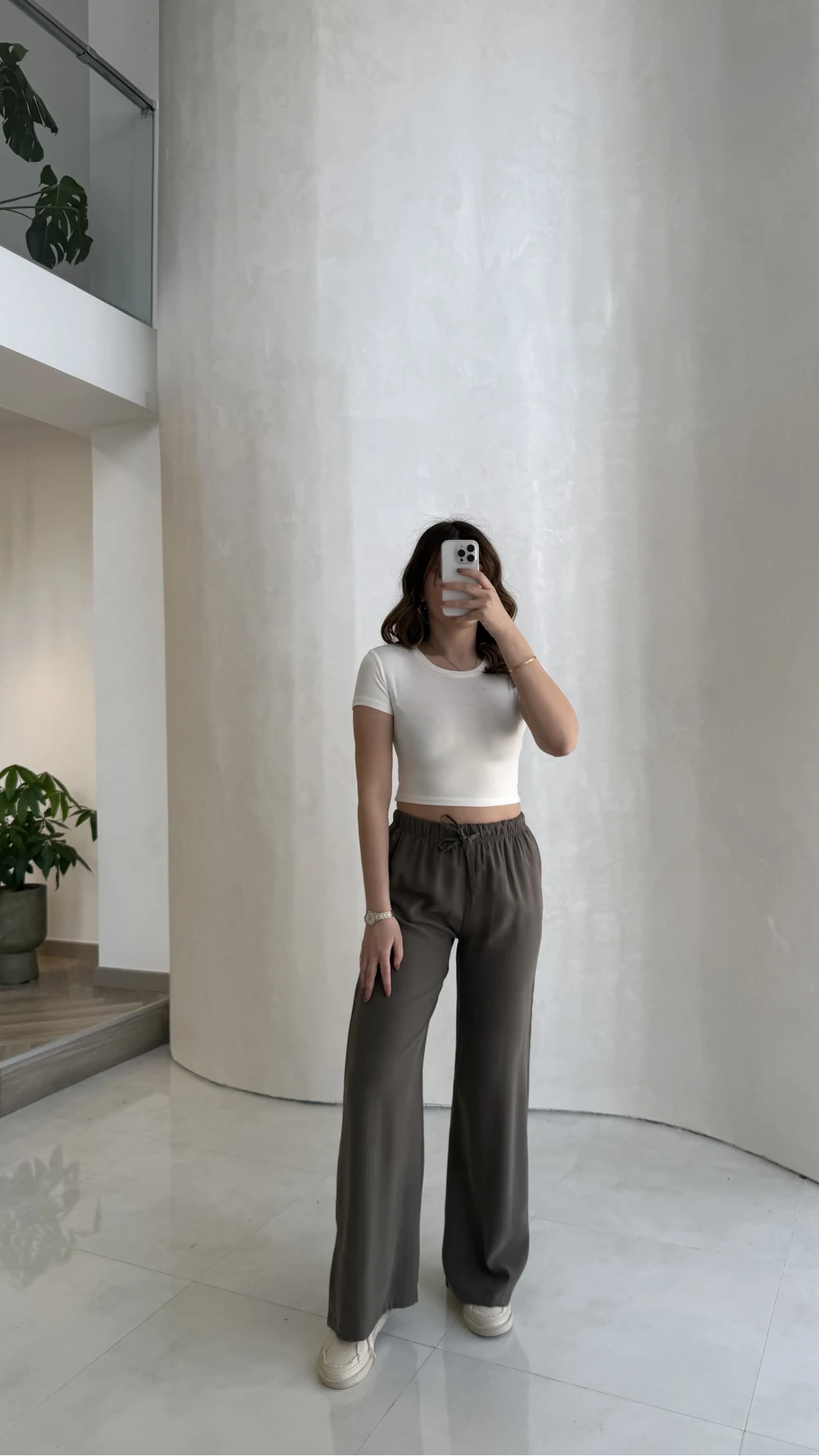 Lorenzo Beli Lastikli Modal Pantolon - Haki - Kod: 4044