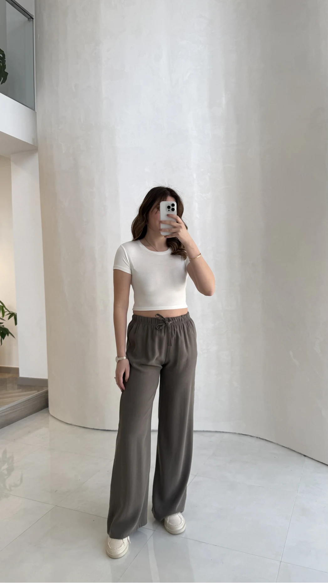 Lorenzo Beli Lastikli Modal Pantolon - Haki - Kod: 4044