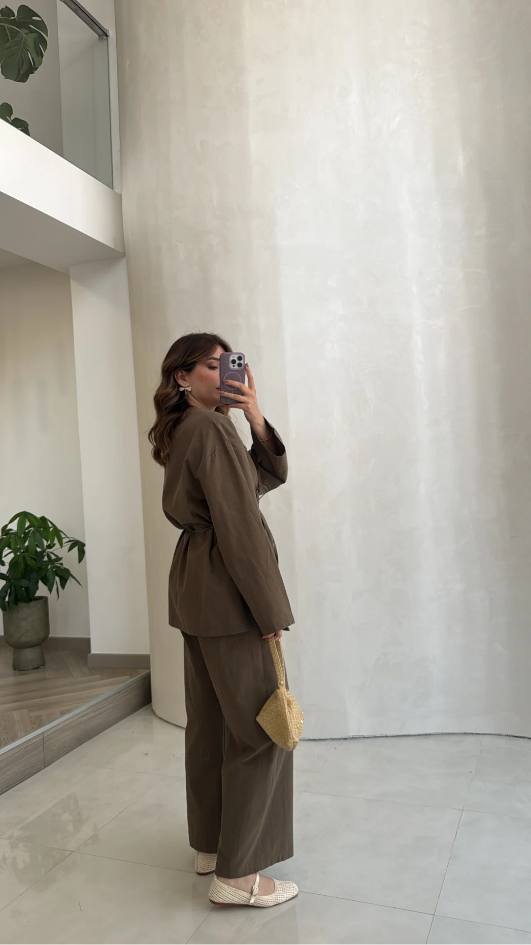 Bağcıklı Kimono Takım - Haki - Kod: 8968