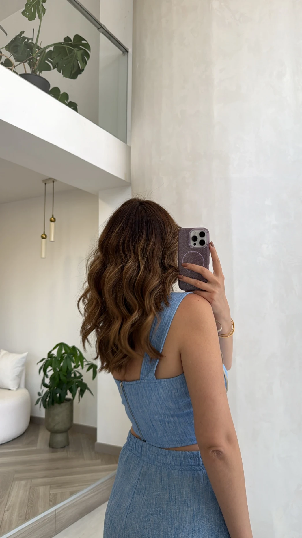 Askılı Korse Bluz Pantolon Takım - Mavi - Kod: 58525