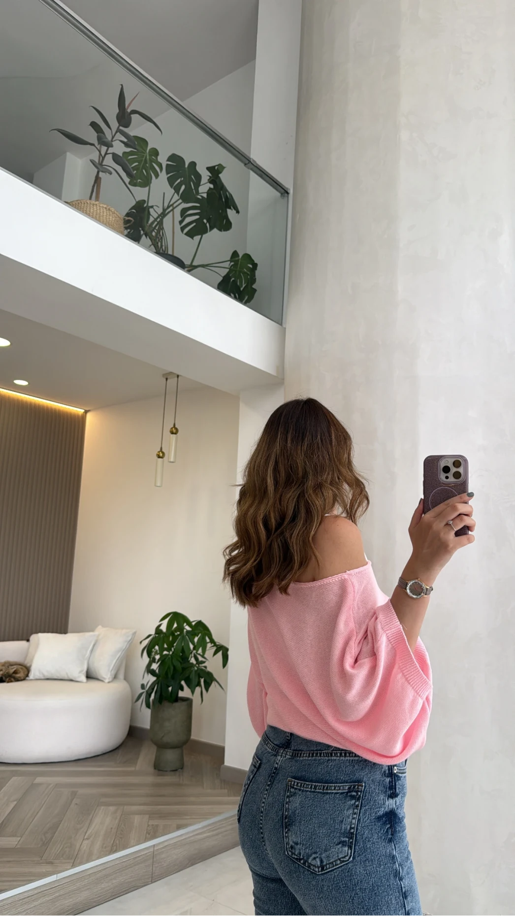 Bestie İçi Askılı Triko - Pembe