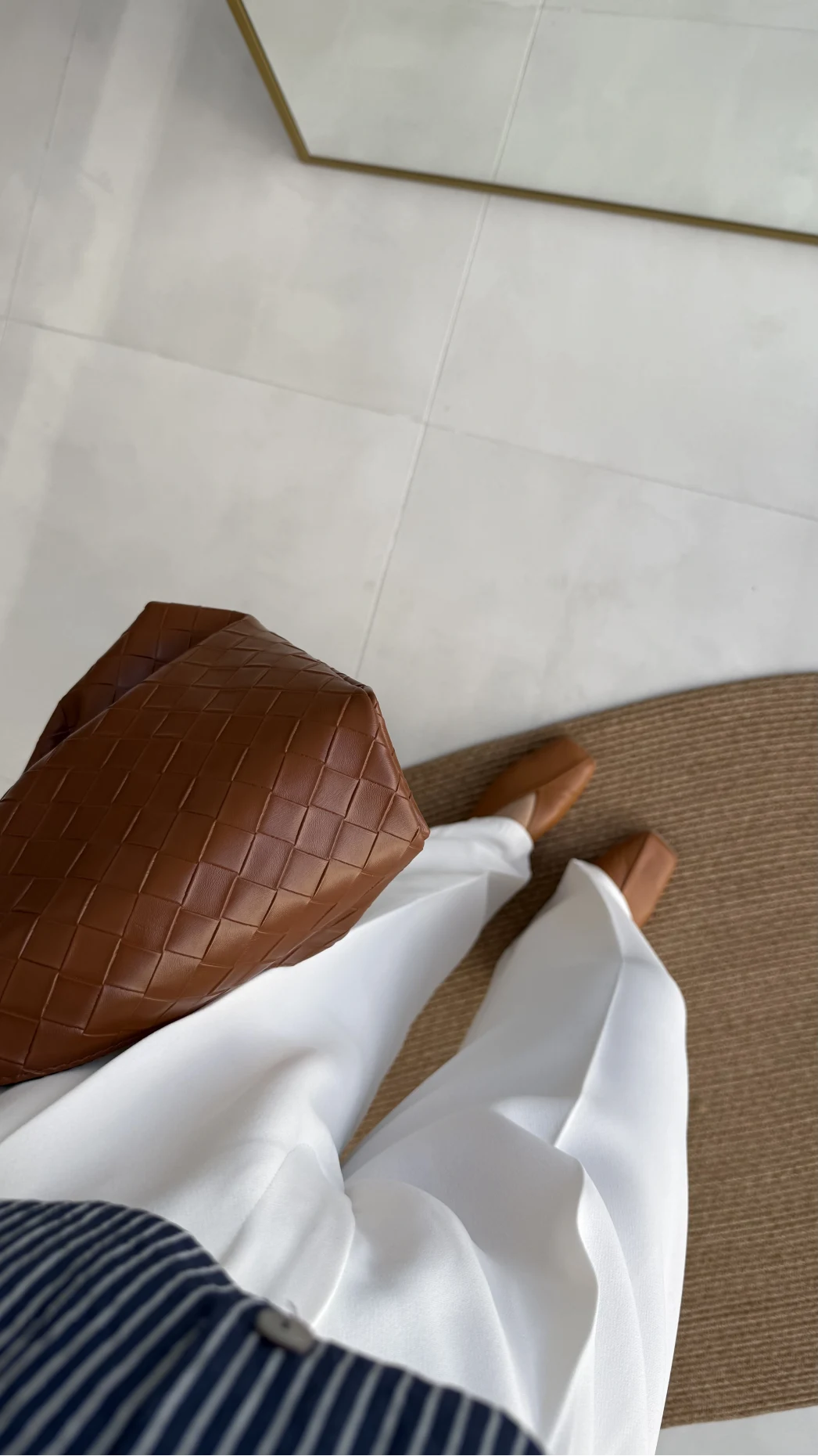 Alice Kumaş Pantolon - Beyaz - Kod: 51024