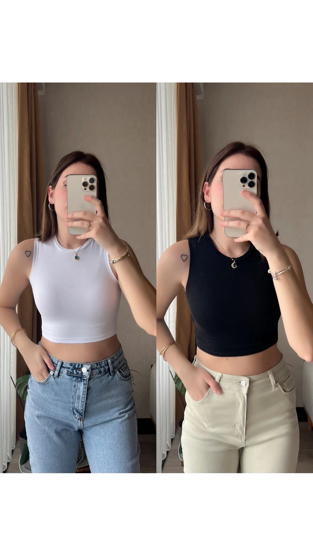 Ariana Basic 2’li Crop