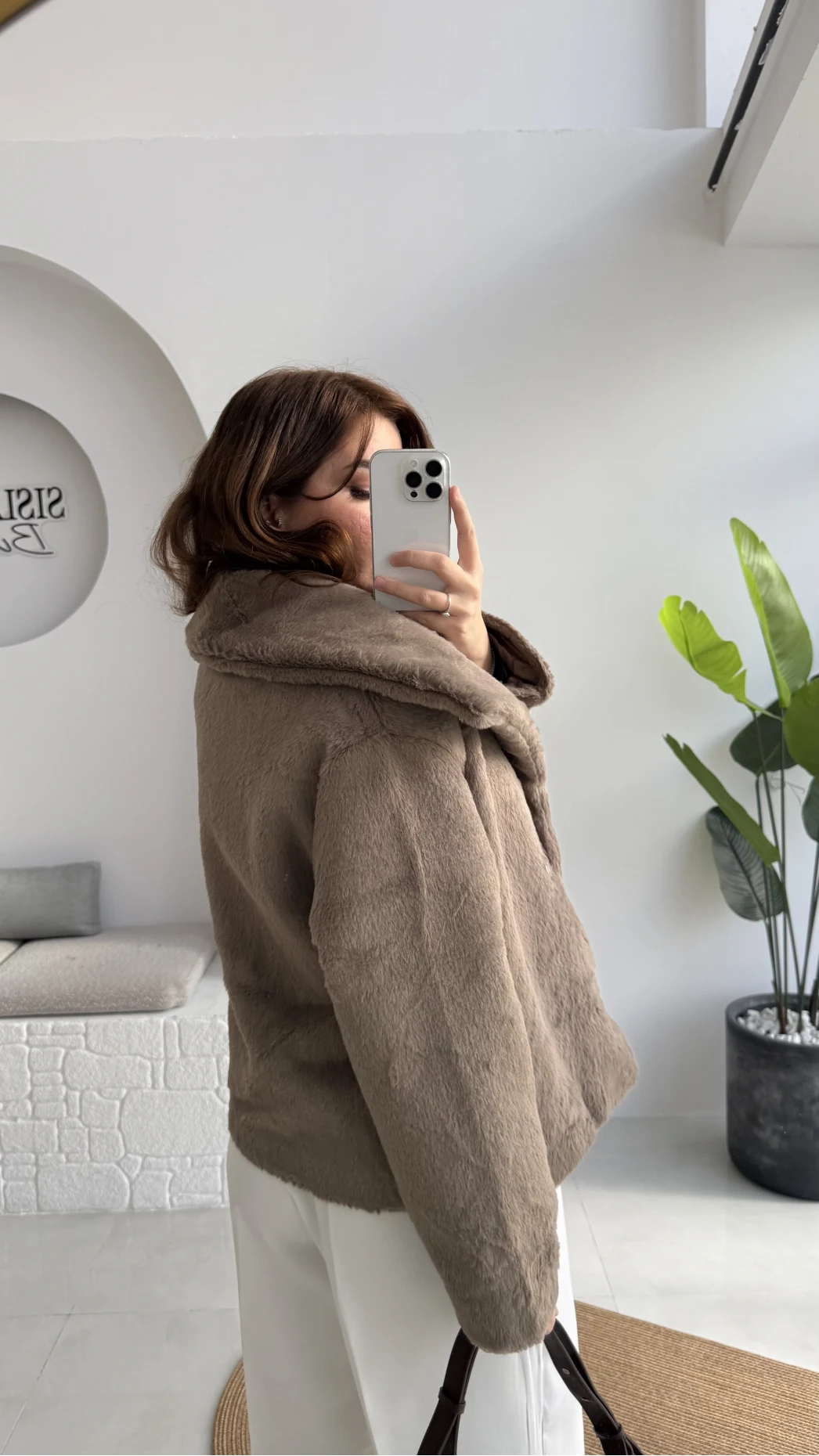 Asia Kürk Mont - Vizon - Kod: 9623