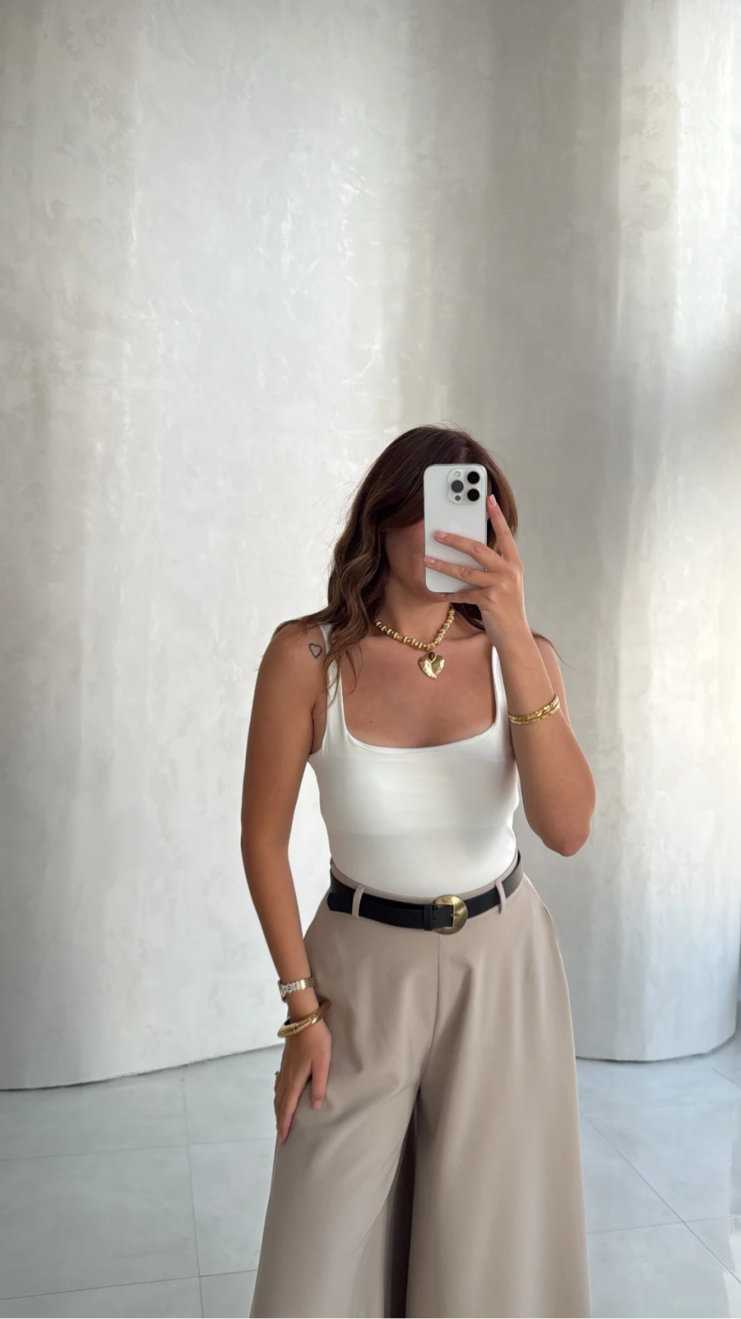 Askılı Zıbın Bodysuıt - Beyaz - Kod: 071822