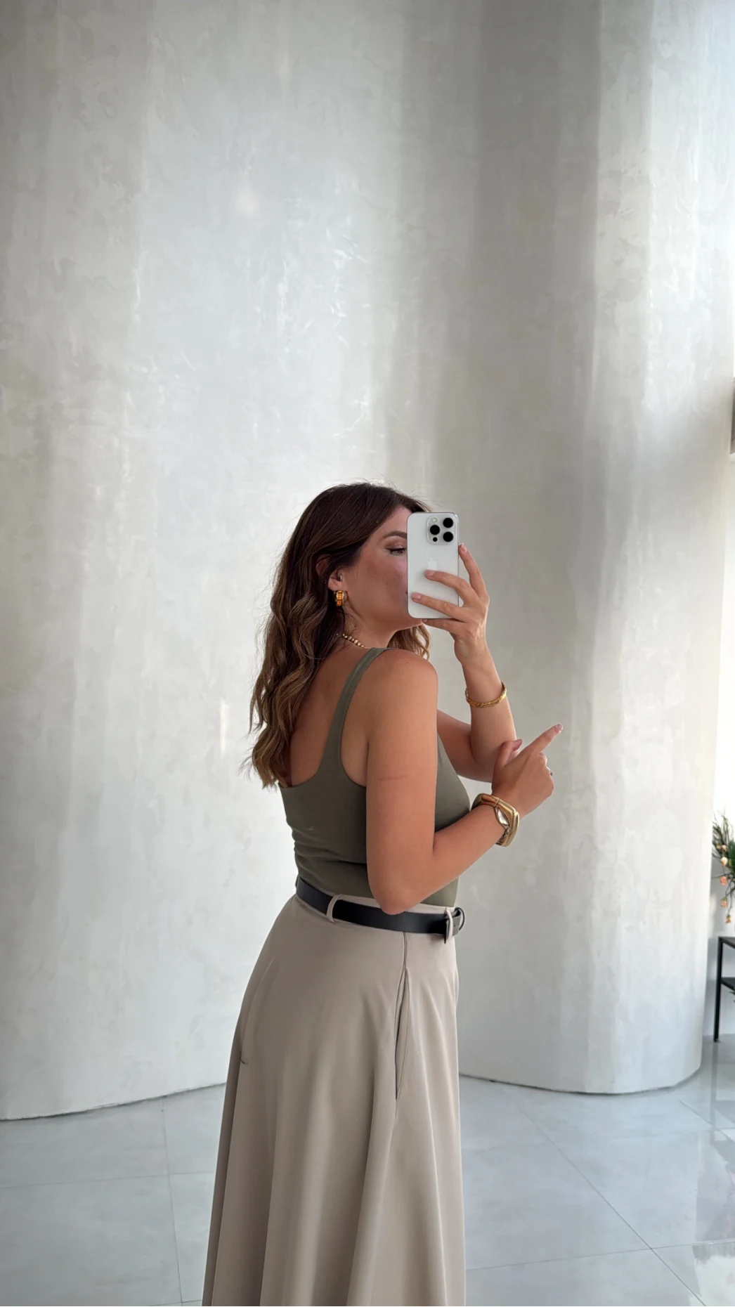 Askılı Zıbın Bodysuıt - Haki - Kod: 071822