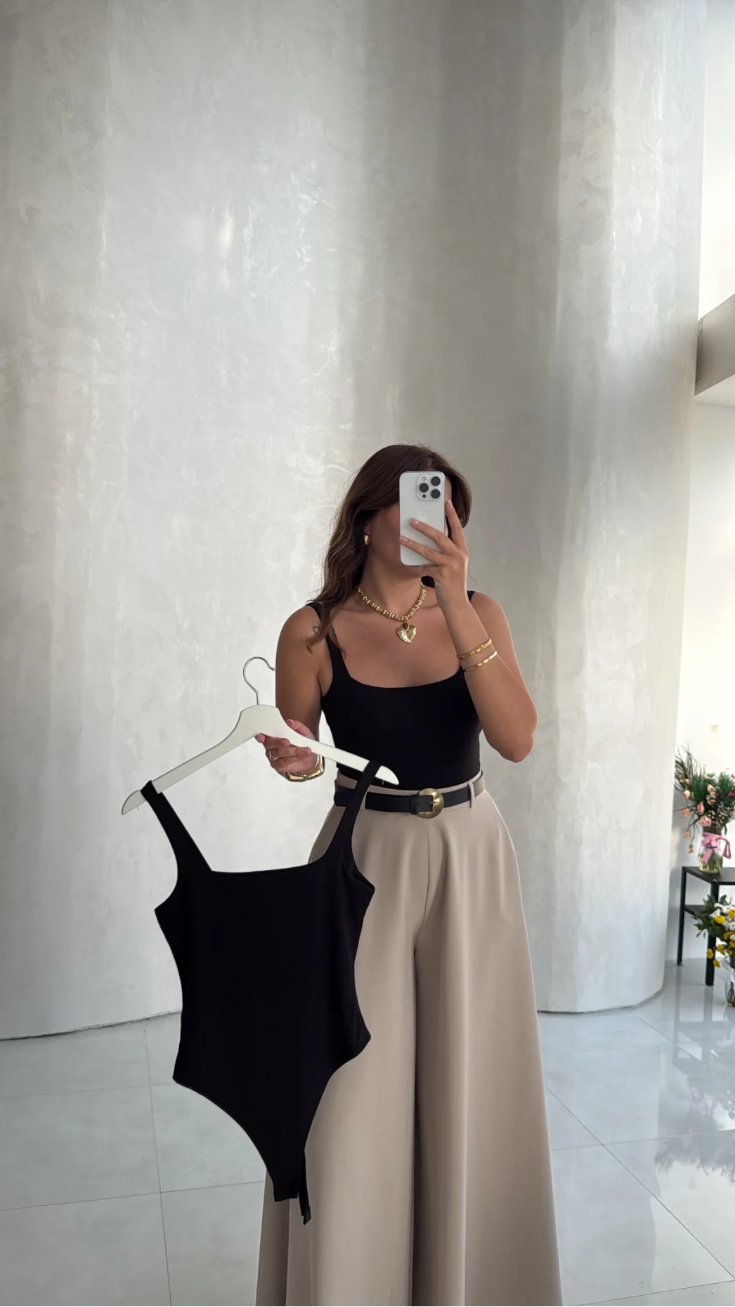 Askılı Zıbın Bodysuıt - Siyah - Kod: 071822