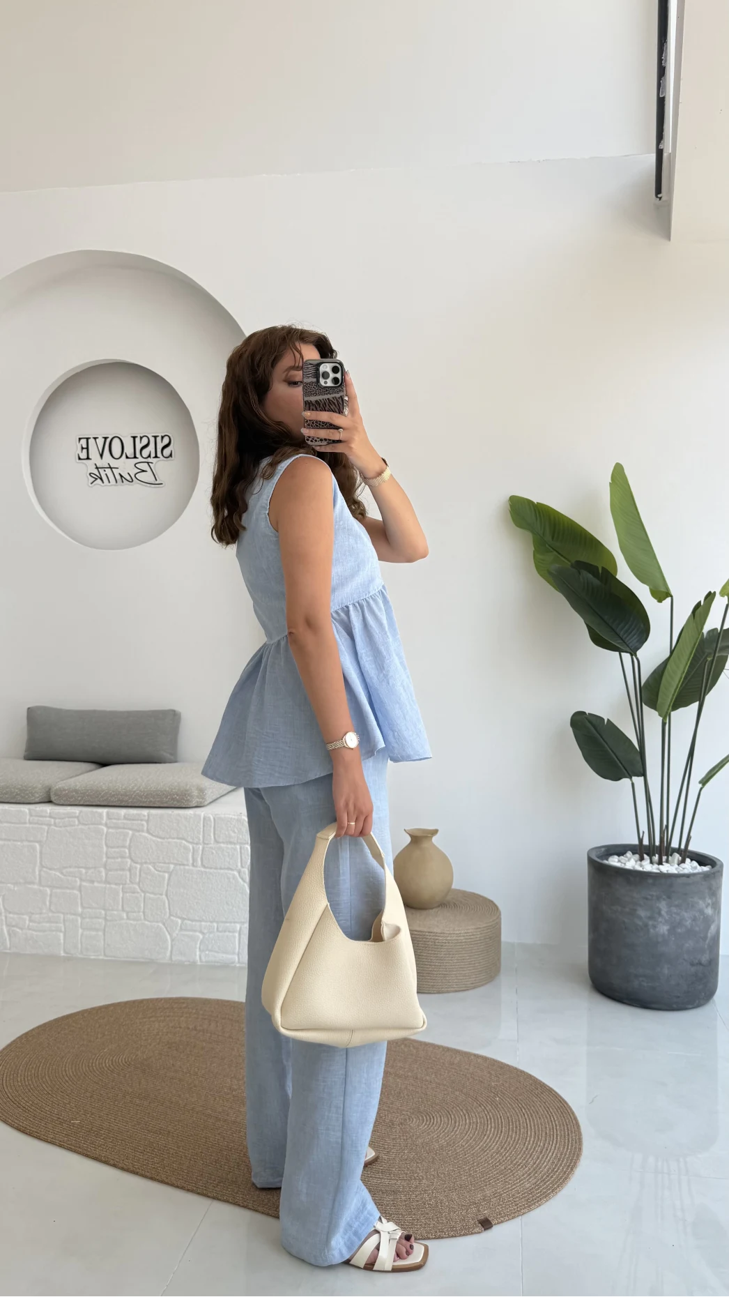 Baby Miss Keten Takım Mavi