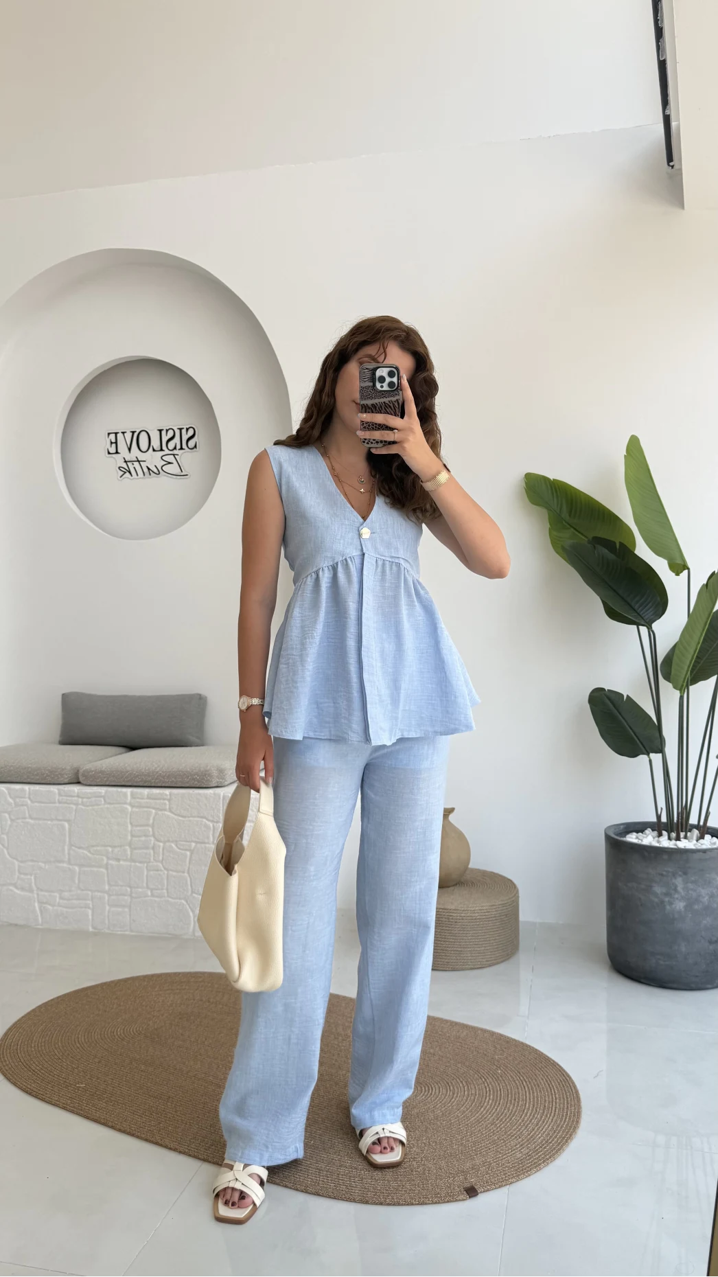 Baby Miss Keten Takım Mavi