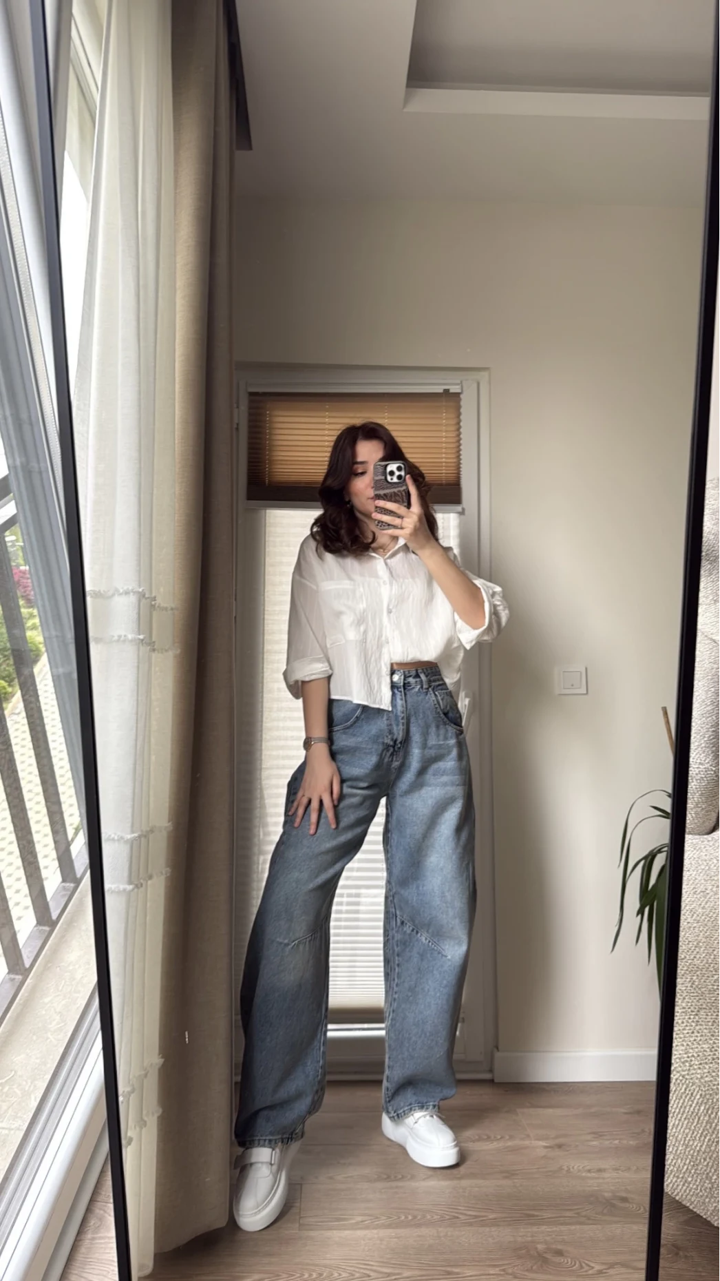 Baggy Tokalı Jean Re