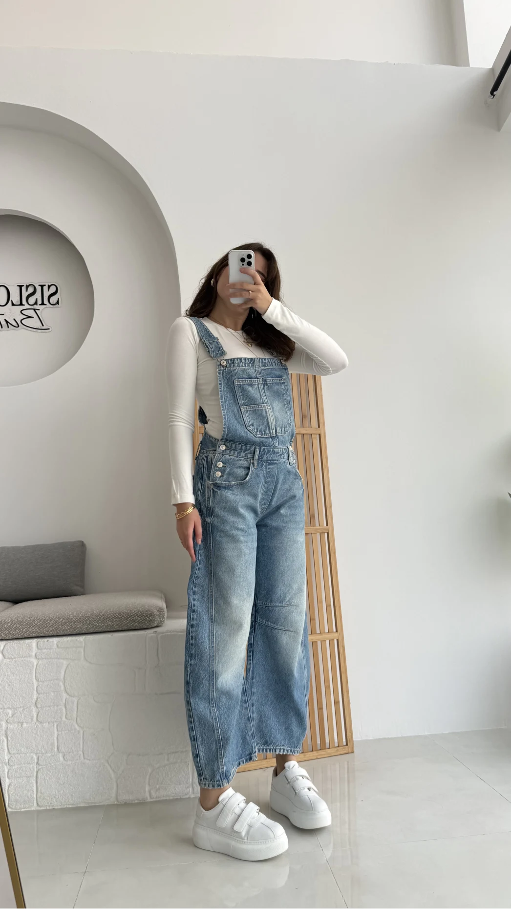 Baggy Tulum Açık Mavi Rengi