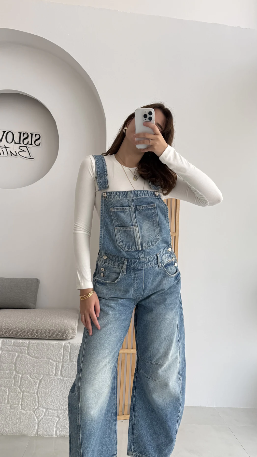 Baggy Tulum Açık Mavi Rengi