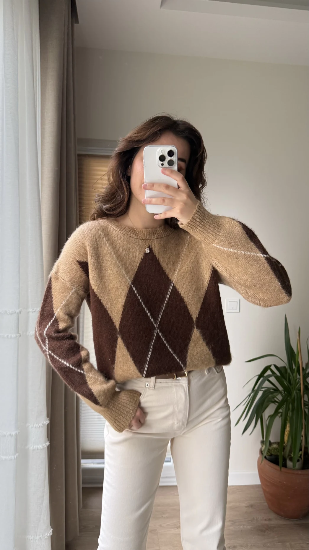 Baklava Kazak Kahverengi