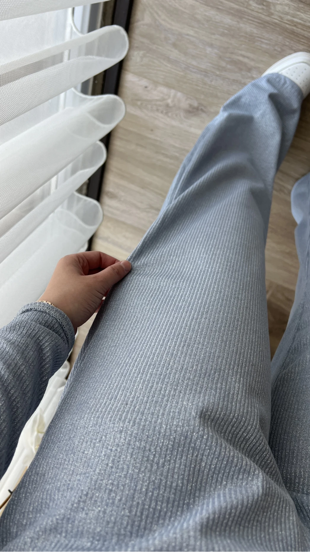 Bebe Mavisi Simli Hırkalı Takım