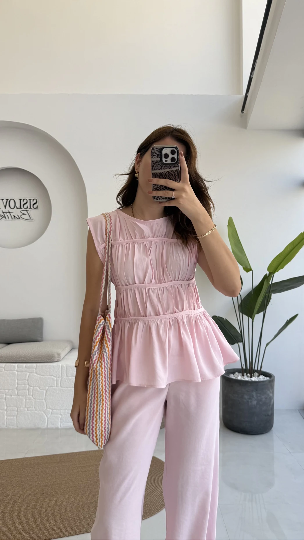 Begonia Gipeli Kat Detay Takım - Pembe