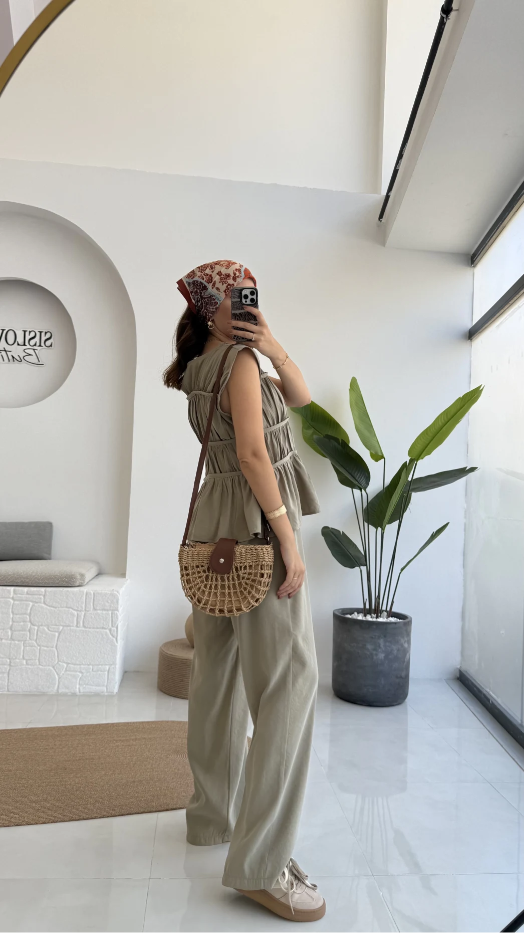 Begonia Gipeli Kat Detay Takım - Yeşil