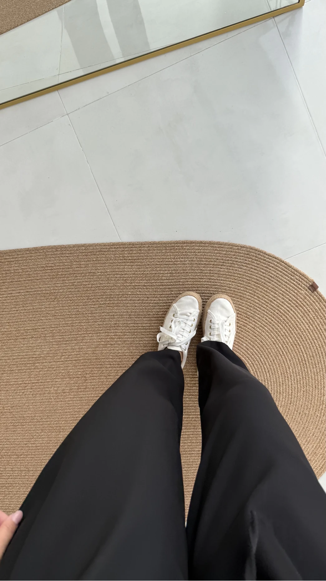 Beli İpli Pantolon - Siyah - 4019