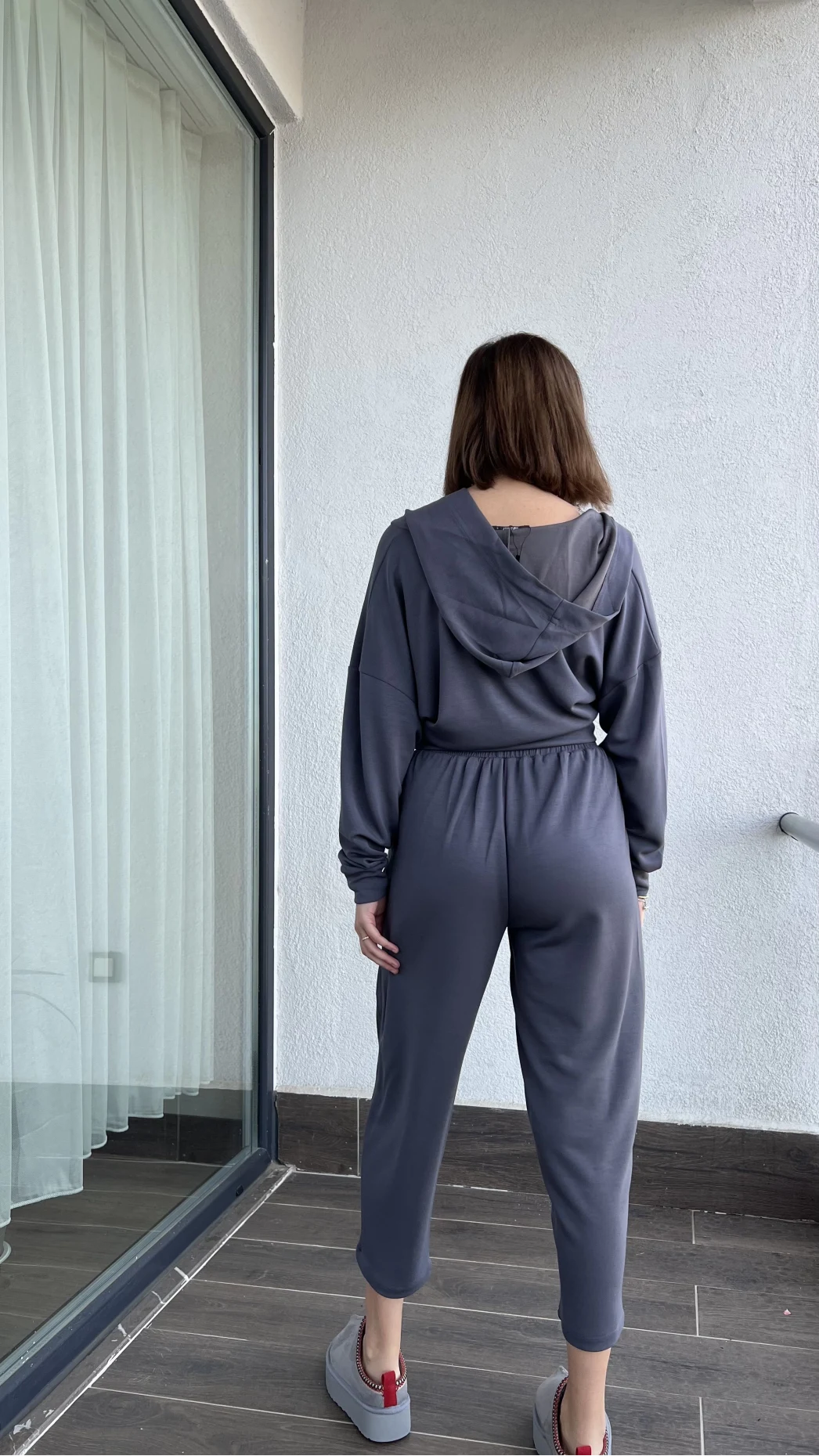 Bella Modal Antrasit Eşofman Takımı