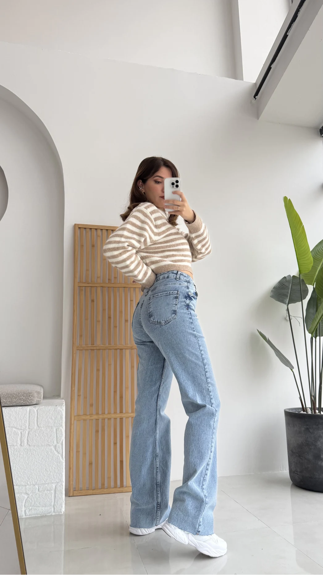 Bellamo Straight (NO:5) Mavi Tonları Jean Pantolon