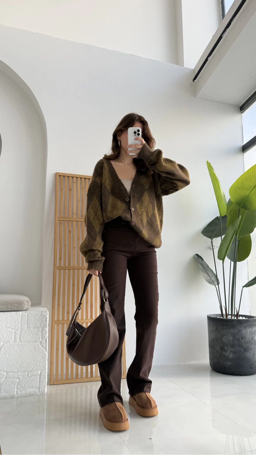 Bellamo Zra STRAİGHT Acı Kahve Pantolon Jean