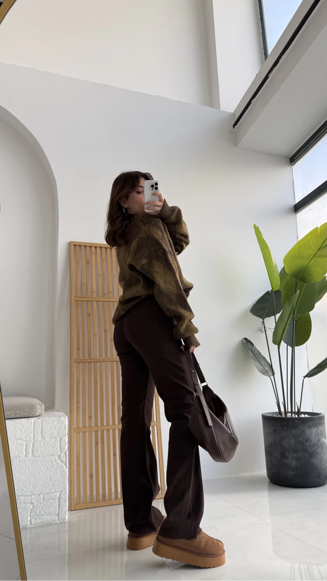 Bellamo Zra STRAİGHT Acı Kahve Pantolon Jean