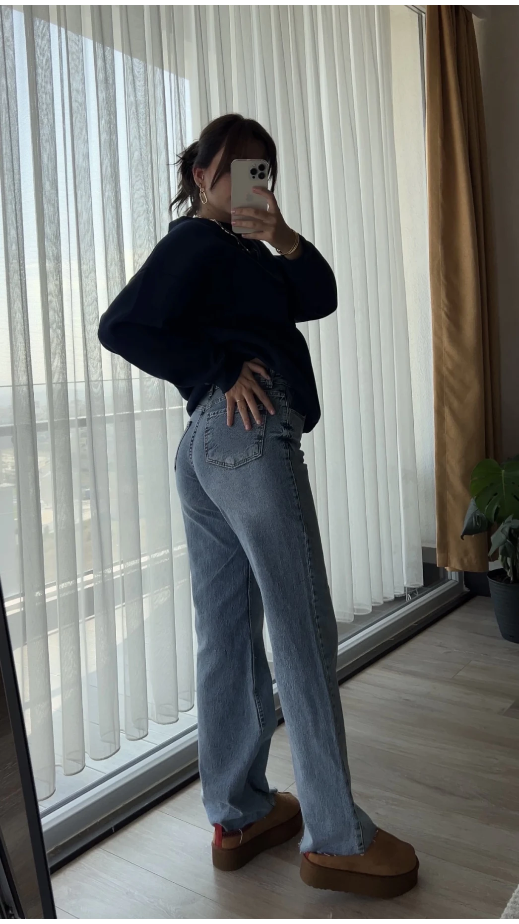 Bellamo Zra STRAİGHT Koyu Mavi Pantolon Jean