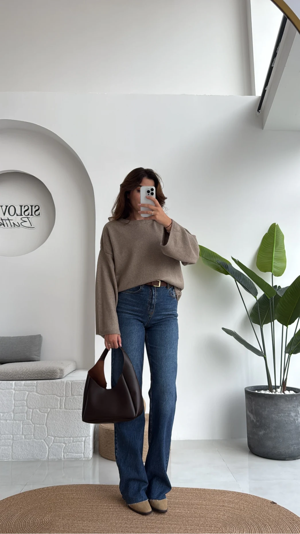 Bellamo Straight Lacivert Tonları Jean Pantolon