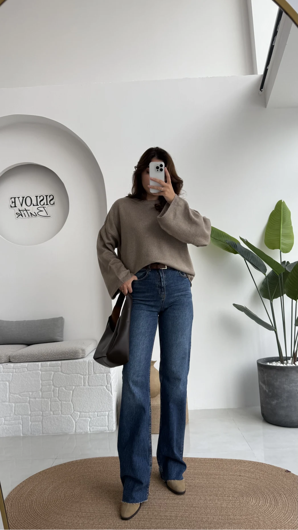 Bellamo Straight Lacivert Tonları Jean Pantolon