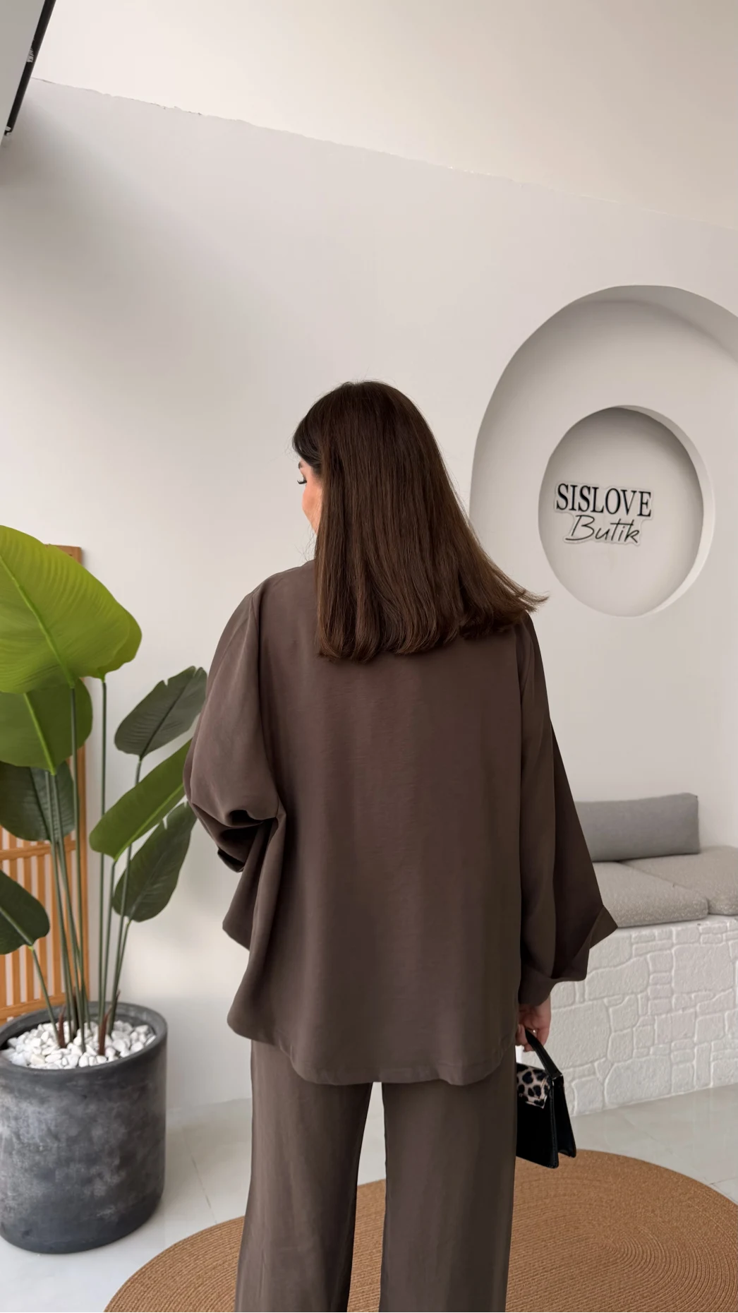 Bennet Serisi Modal Takım - Kahve - Kod: 8678