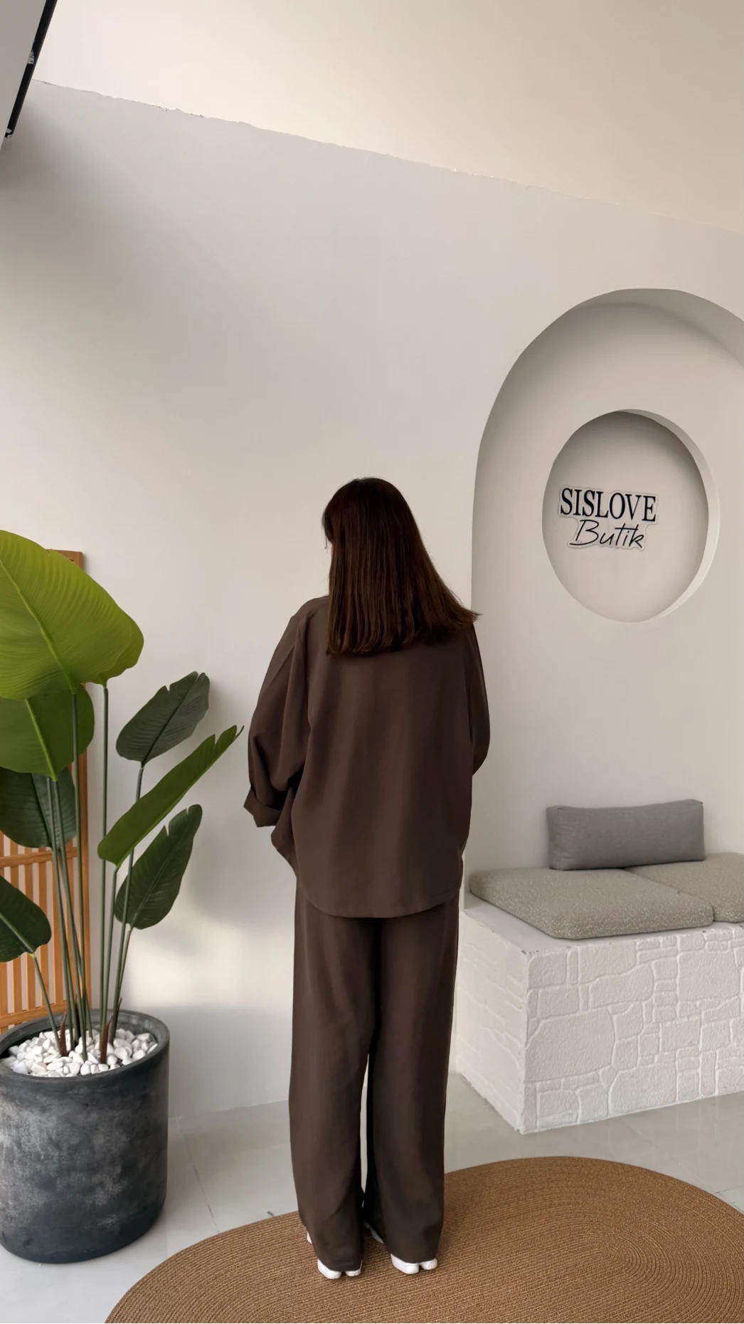 Bennet Serisi Modal Takım - Kahve - Kod: 8678