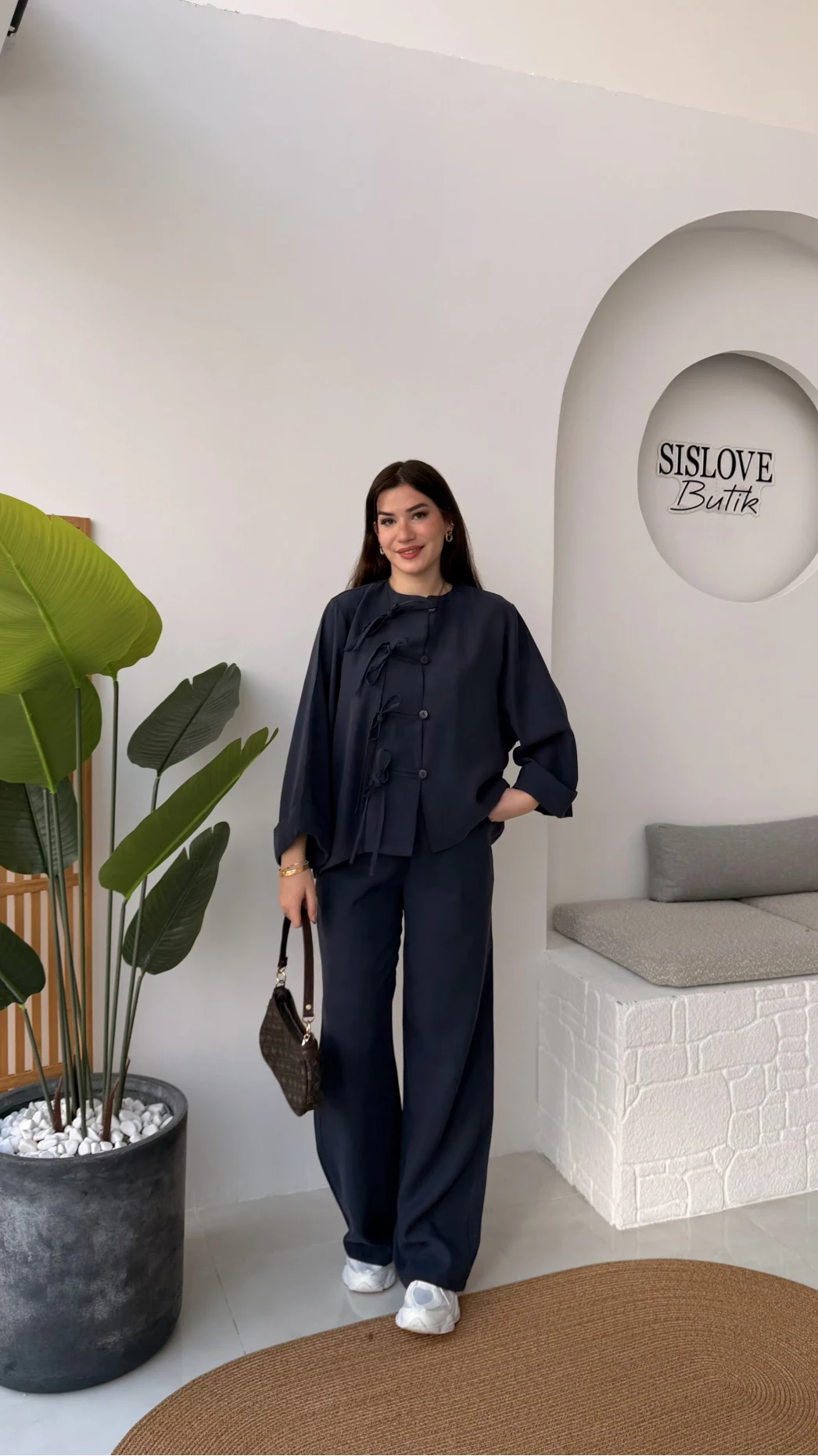 Bennet Serisi Modal Takım - Lacivert - Kod: 8678