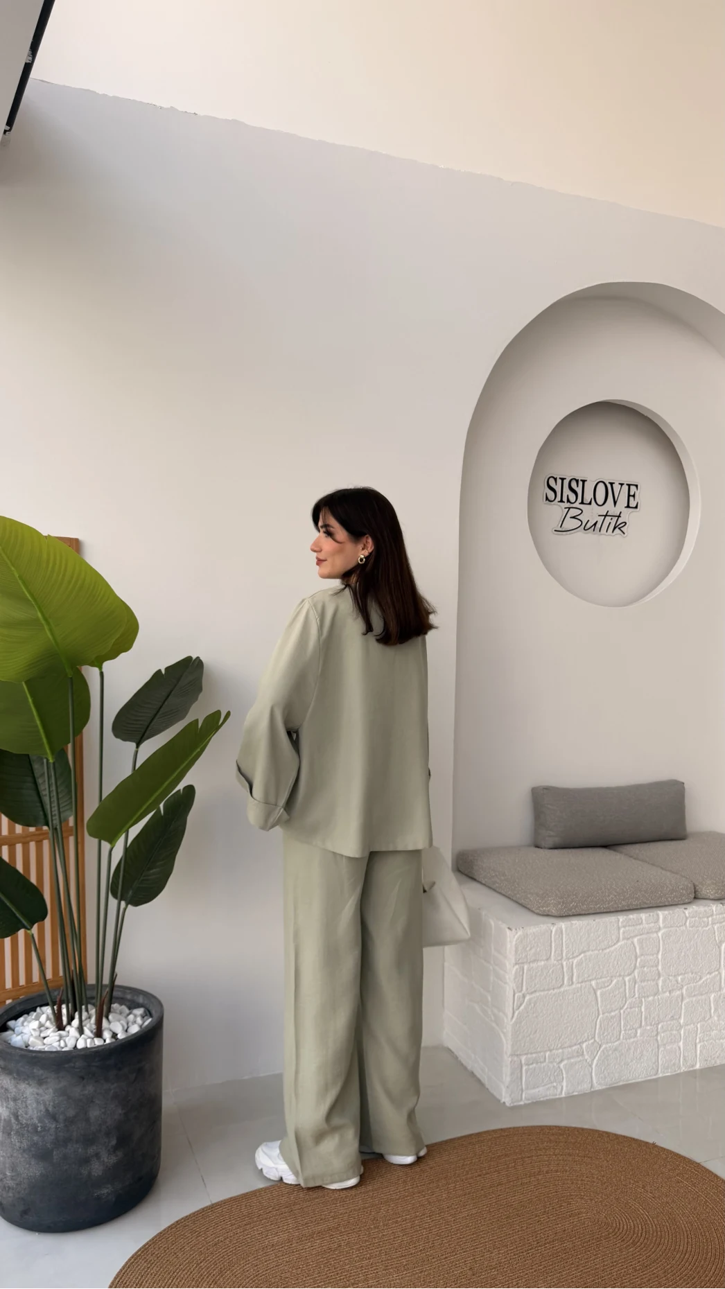 Bennet Serisi Modal Takım - Mint - Kod: 8678