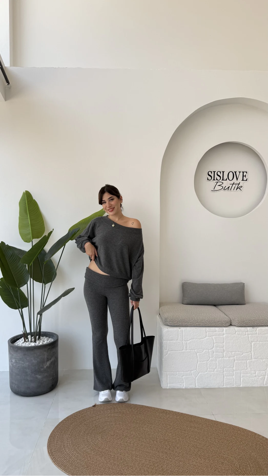 Bennet Serisi Saten Pantolon - Lacivert - Kod: 4027