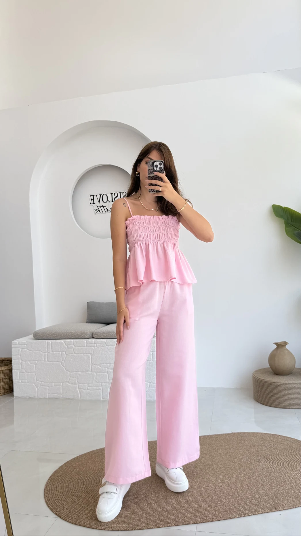 Berry Gipeli Takım - Pembe