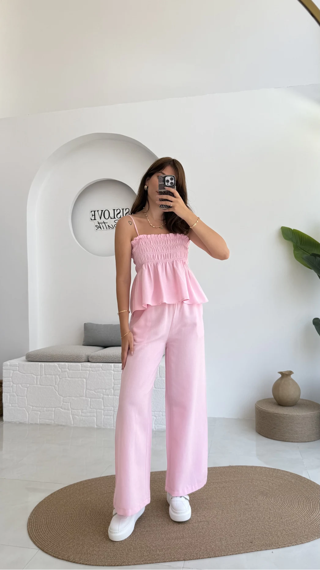 Berry Gipeli Takım - Pembe