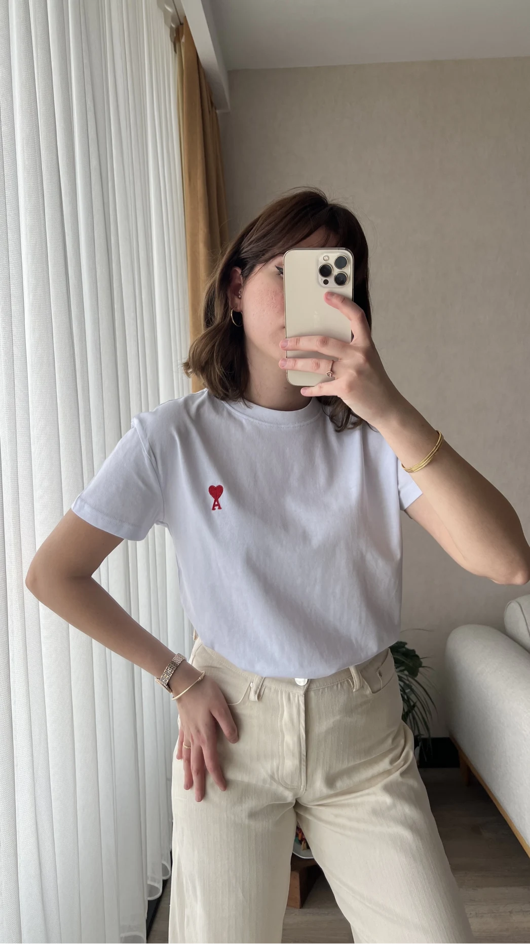Beyaz Basic T-Shirt