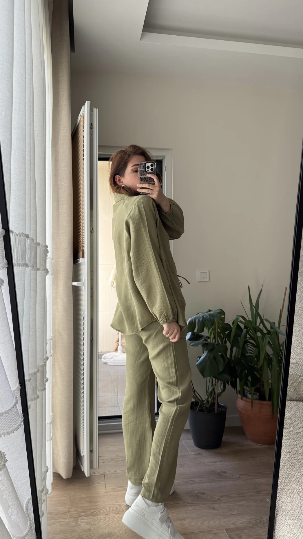 Billie Kimono Takım - Haki