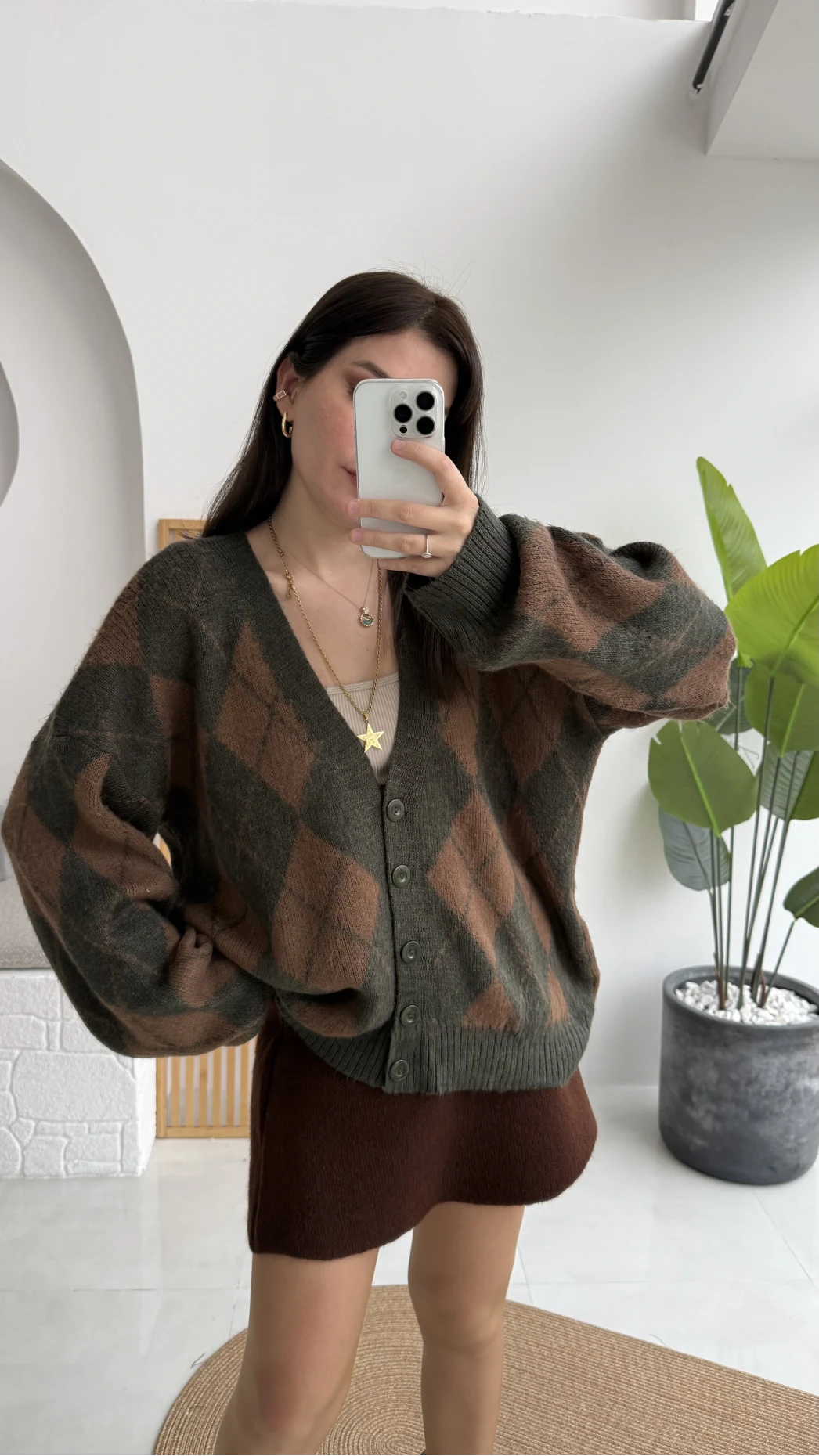 Bitter Baklava Salaş Hırka - Haki