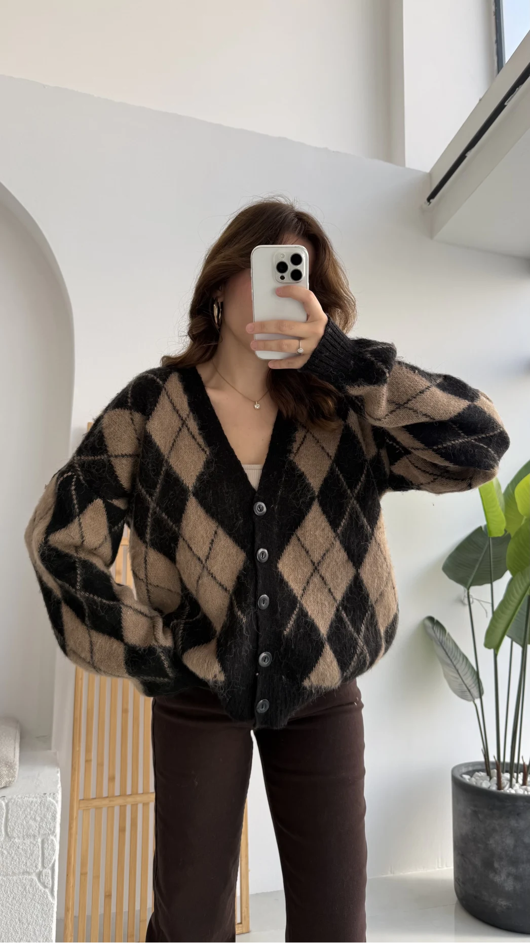 Bitter Baklava Salaş Hırka - Siyah