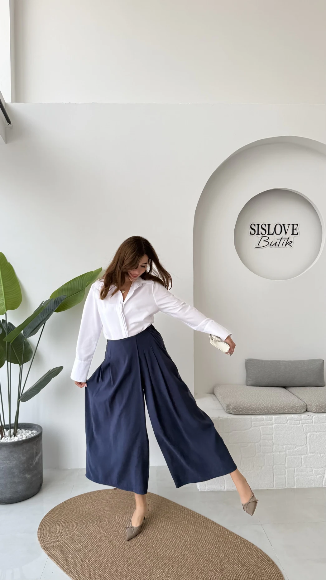 Blanca Astro Tensel Pantolon - Lacivert - Kod: 51204