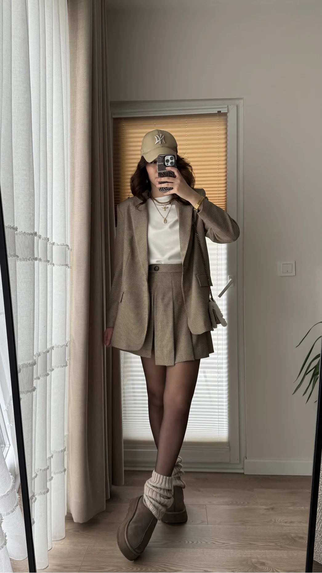 Blazer Ceket Şort Etek Takım - Kod: 9546