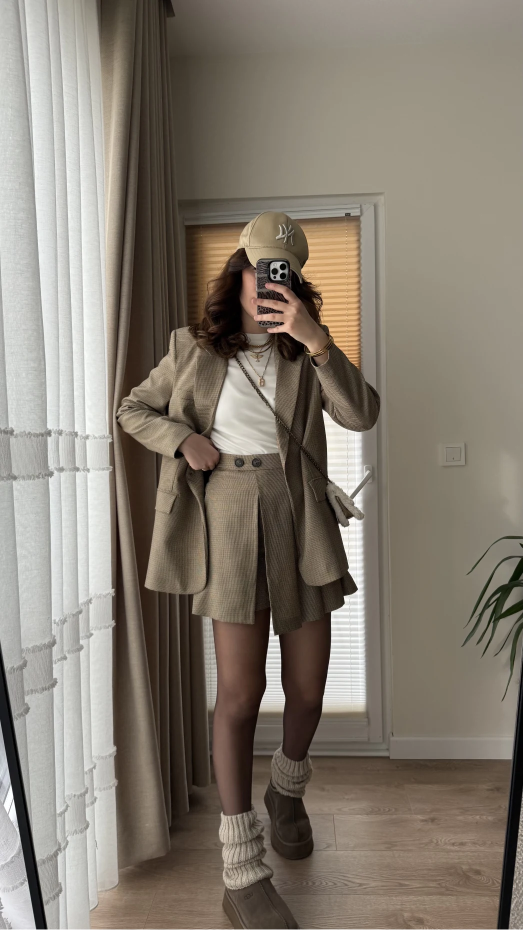 Blazer Ceket Şort Etek Takım - Kod: 9546