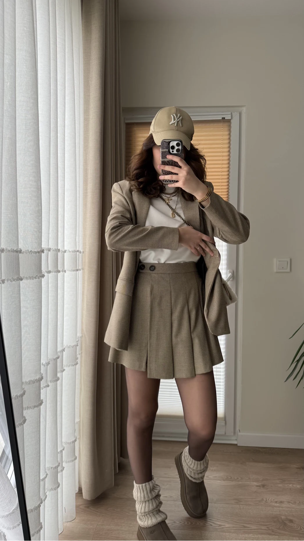 Blazer Ceket Şort Etek Takım - Kod: 9546