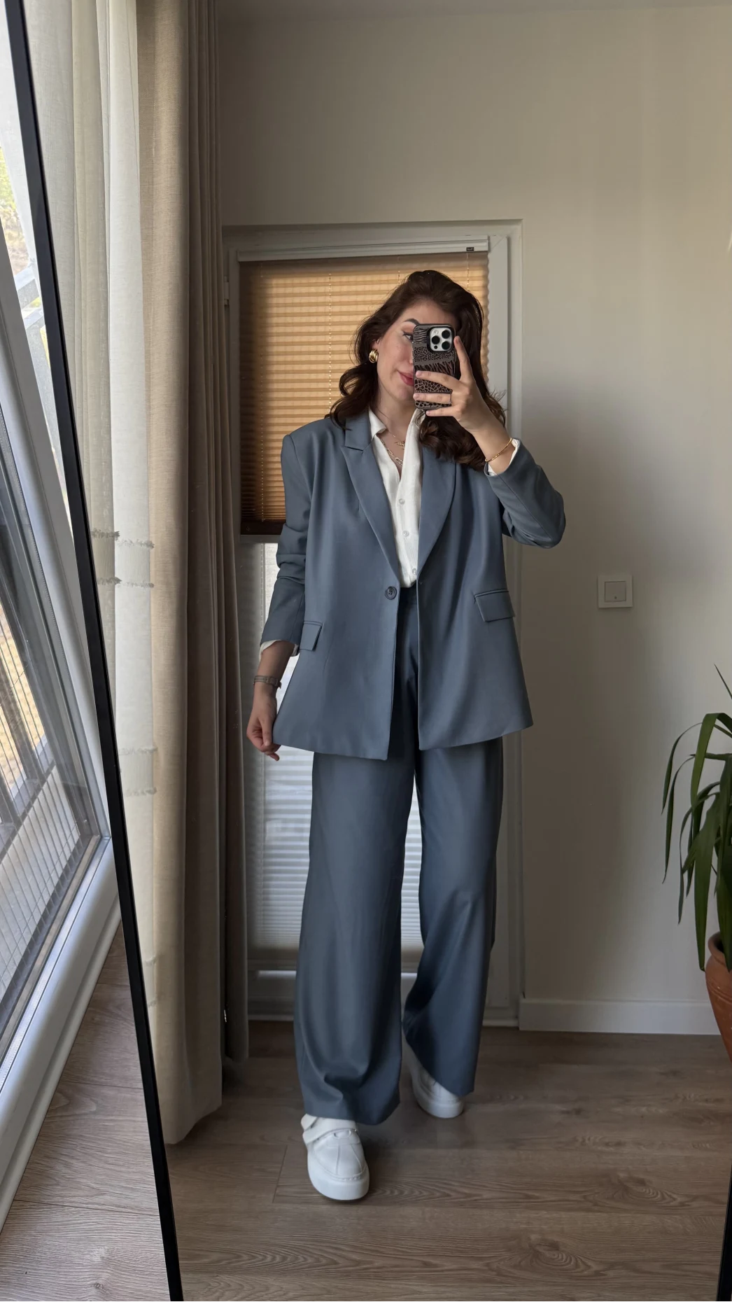 Blazer İndigo Takım