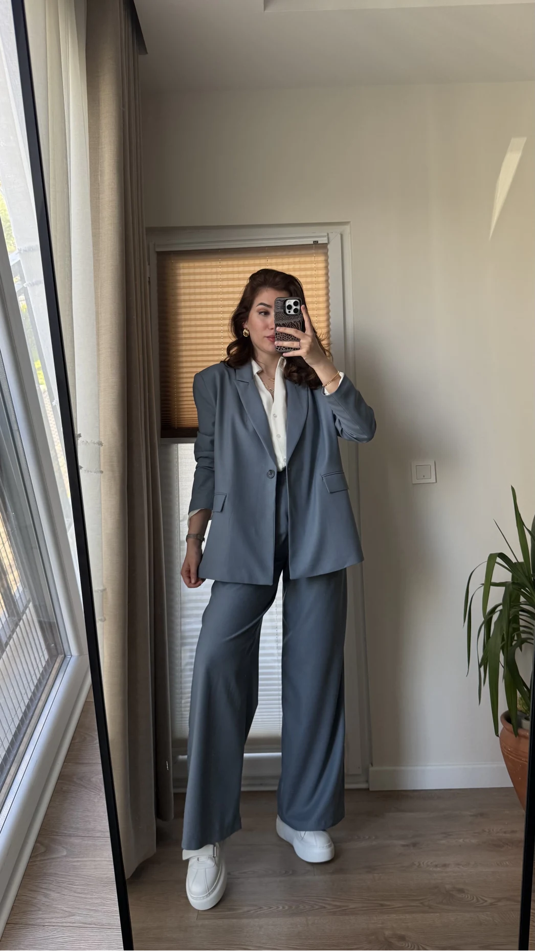Blazer İndigo Takım