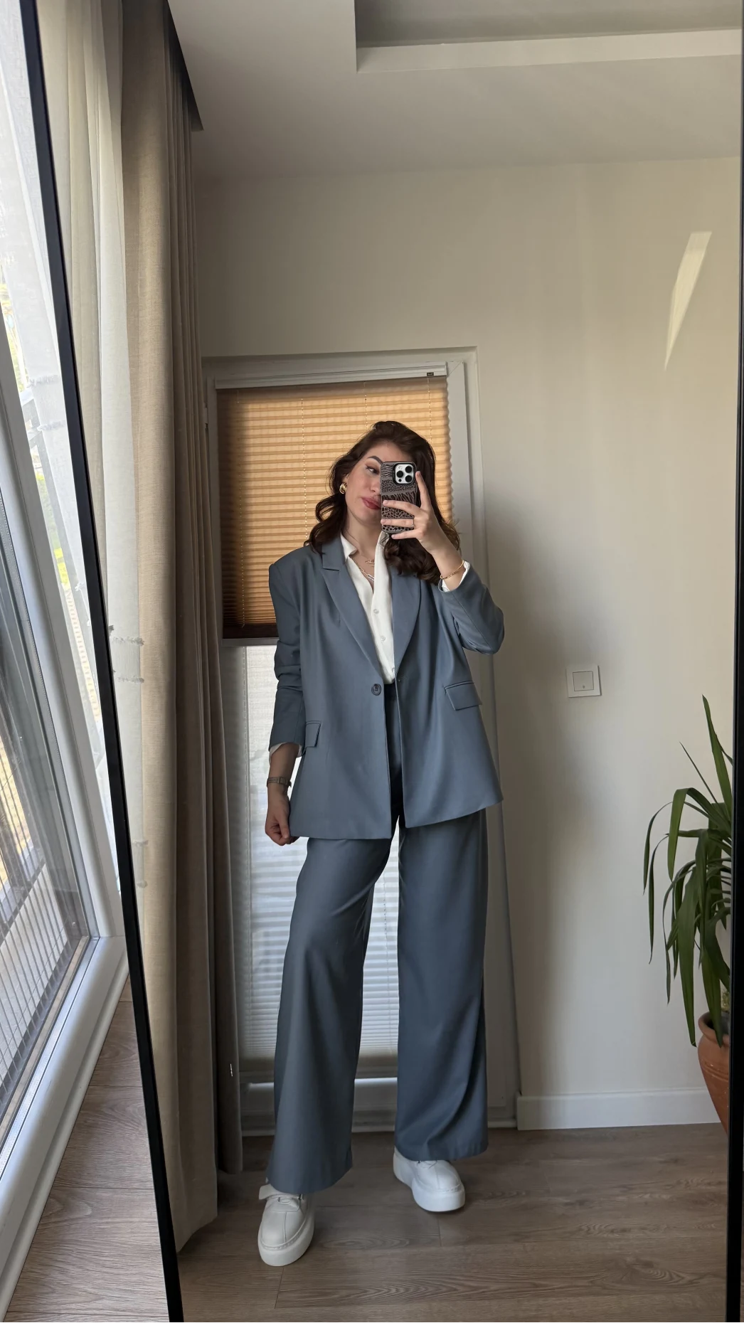 Blazer İndigo Takım