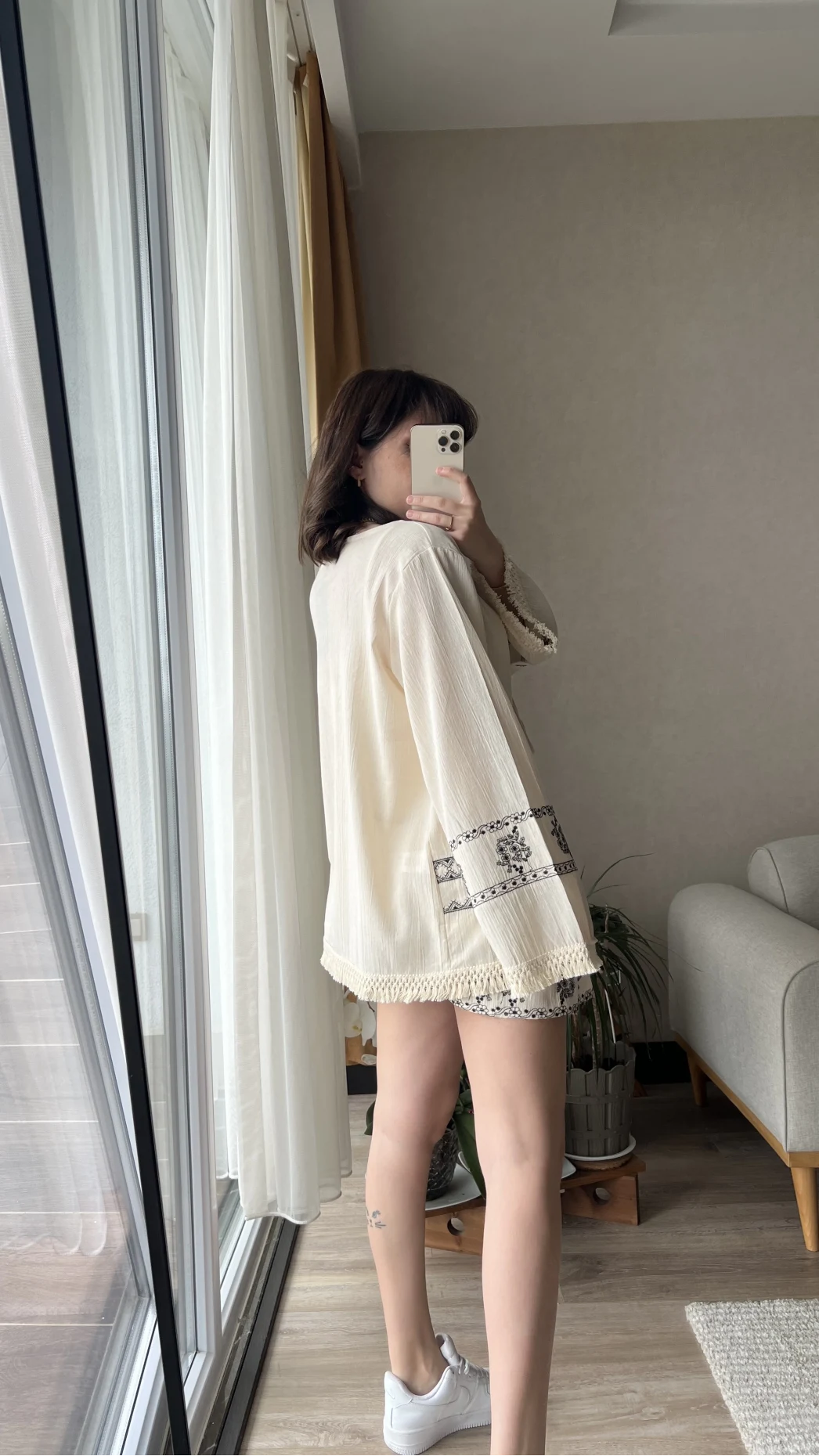 Bohem Kimono Etekli Takım