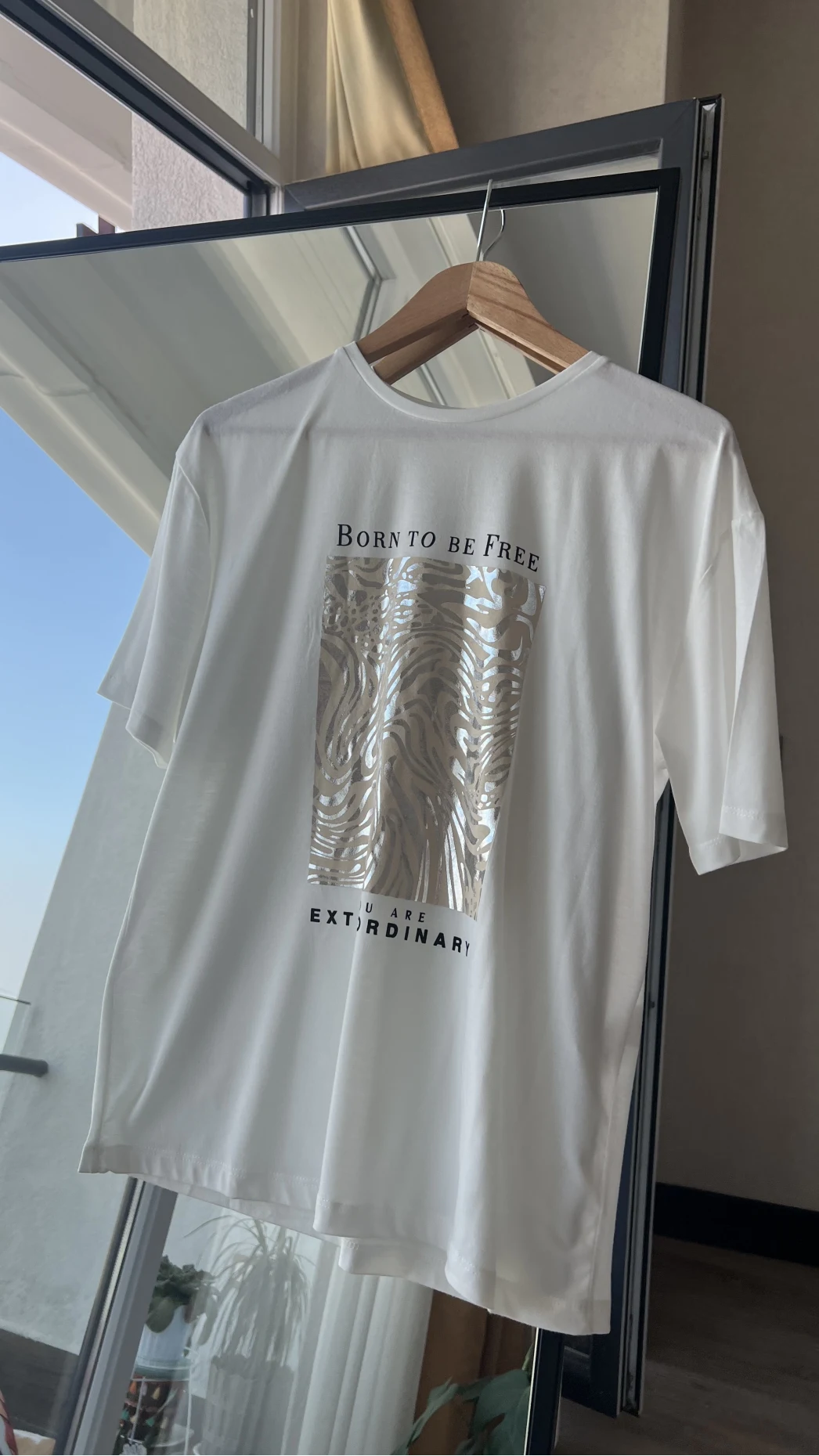 Born Leoplarlı T-Shirt